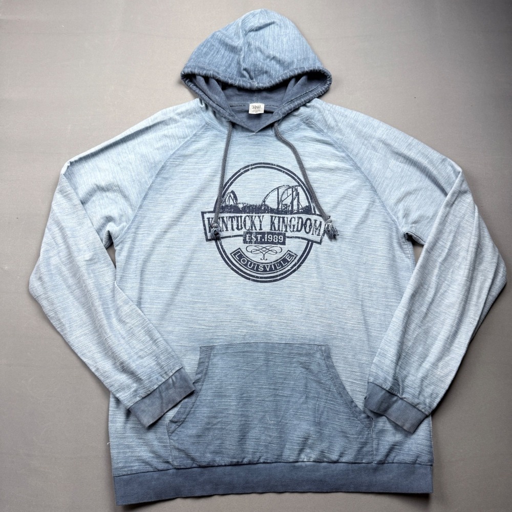 Tipsy Kentucky Kingdom Hoodie - Casual‎ Cotton Pullover - Size XXL